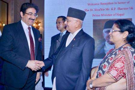 INFCF President Met Prime Minister of Nepal