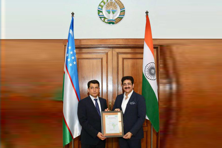 Sandeep Marwah Nominated Chair For Uzbekistan Association