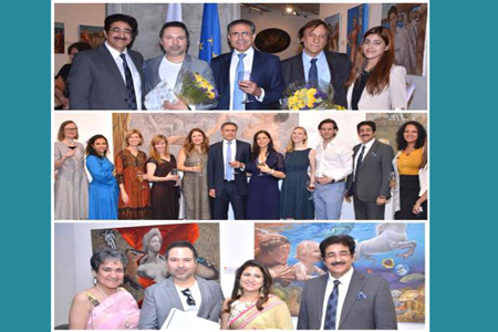 Painting Exhibition of Cyprus Artist Supported by ICFCF