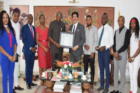 Sandeep Marwah Honored for His Services to Indo Nigerian Relations