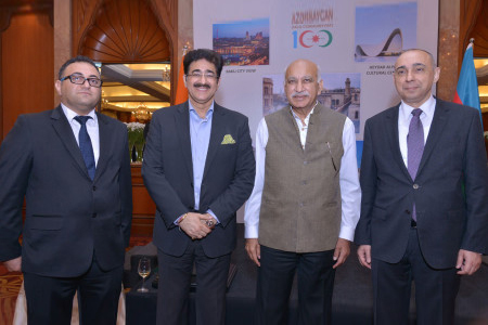 Sandeep Marwah Special Guest On The National Day of Azerbaijan