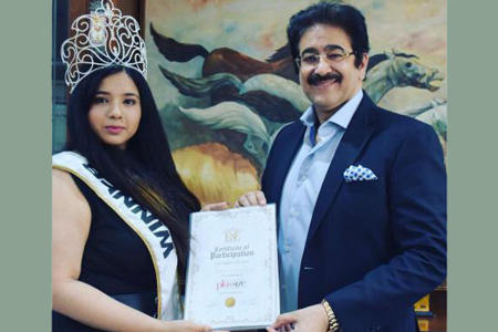AAFT Alumna Jeesha Chowdhury Won The Title- Miss Extra Ordinary Plus Size