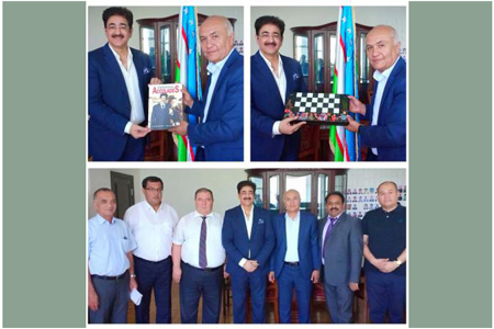 Sandeep Marwah Invited by the Ministry of Culture of Uzbekistan