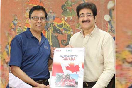 Canadian Day Celebrated at Marwah Studios
