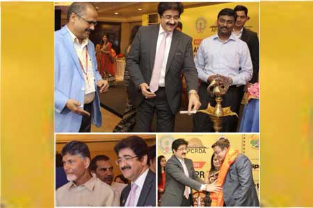 Sandeep Marwah Invited To Start Media City In Andhra Pradesh