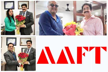 Boney Kapoor Congratulated Marwah on 25th Year of AAFT