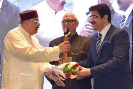 Sandeep Marwah Honored With Dada Sahib Phalke Film Festival Award
