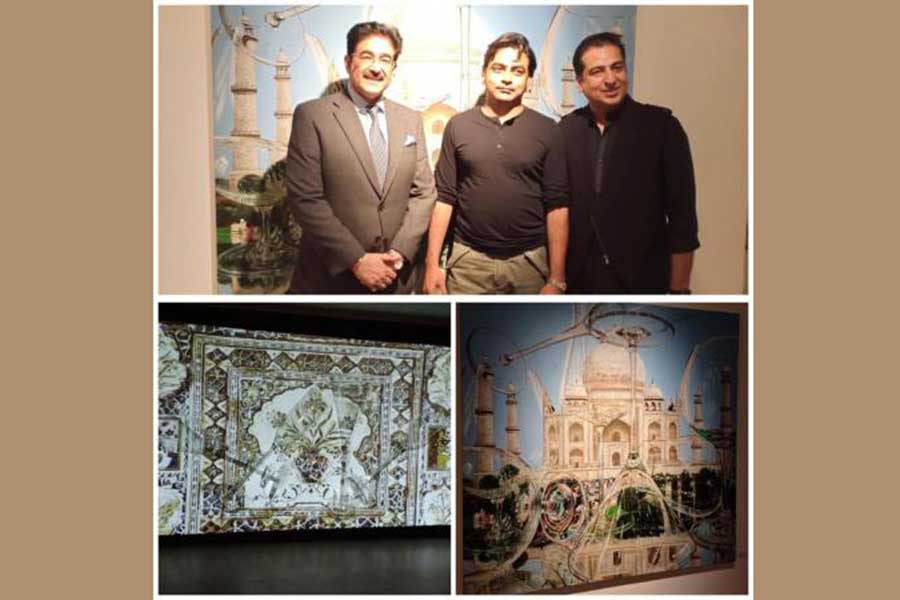 Painting Exhibition of Tauseef khan Inaugurated