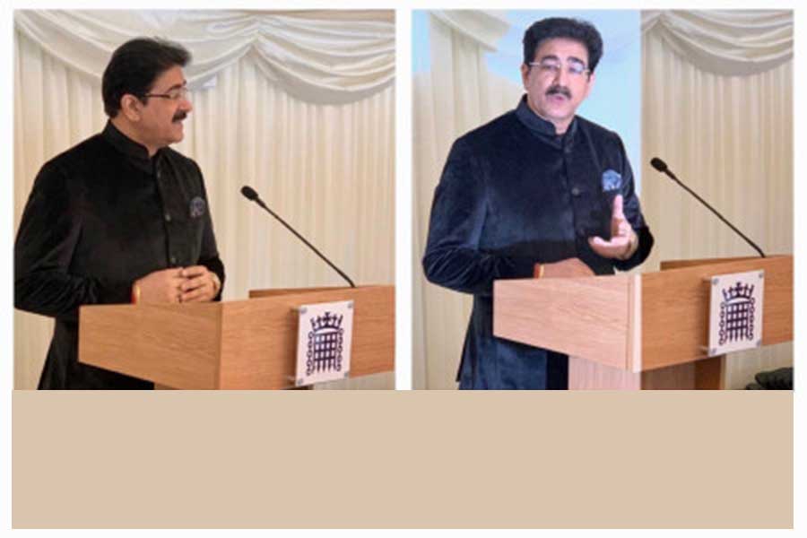Sandeep Marwah Addressed at Churchill Hall of House of Common