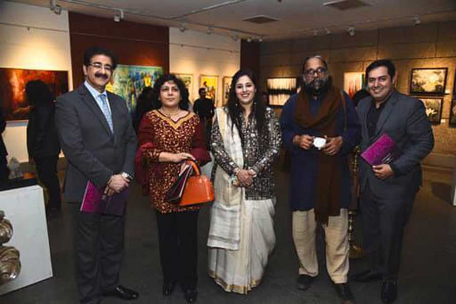 Sandeep Marwah Inaugurated La Verve Du Art