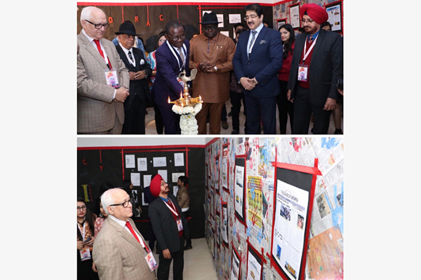 Exhibition of News Papers Inaugurated on the Second Day of 7th GFJN