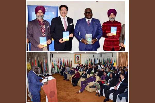 Sandeep Marwah at Book Release at Ghana High Commission