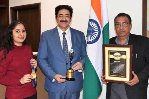 5th World Record of Sandeep Marwah Registered With Vajra