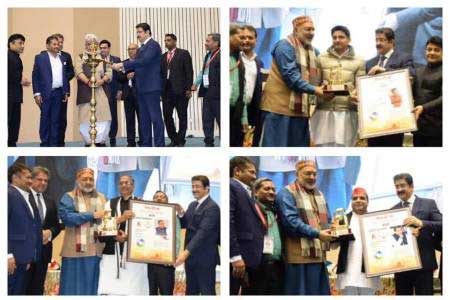 Parliamentarians Honored by ICMEI at Vigyan Bhawan
