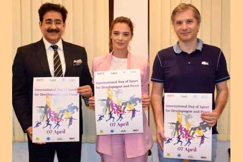 International Day of Sport for Peace Celebrated At Marwah Studios