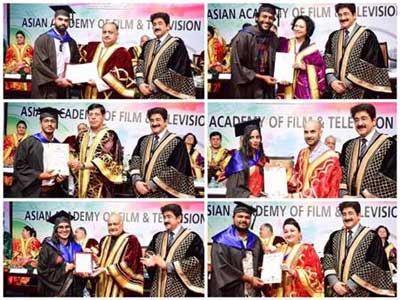 102th Convocation of AAFT at Noida Film City