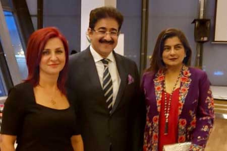 Sandeep Marwah In Azerbaijan to Promote Relations Through Arts