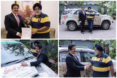 AAFT Supported Peace Drive by Amarjeet Singh