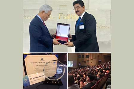 Sandeep Marwah Honored In South Korea for Higher Education