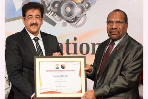 Sandeep Marwah Nominated Chair for Papua New Guinea Cultural Forum