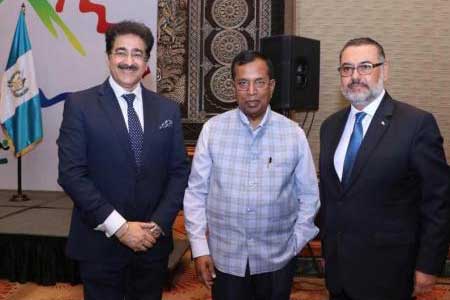 Sandeep Marwah Special Guest At National Day of Guatemala