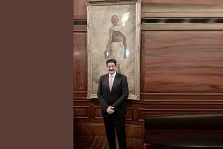 Chief Scout For India Sandeep Marwah Invited at Indian High Commission