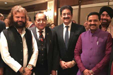 Sandeep Marwah at Get Together In Honor of Lord Rami Ranger