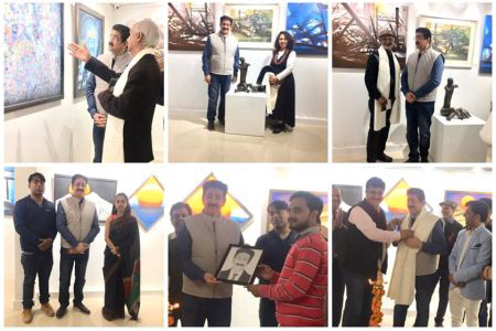 Sandeep Marwah Inaugurated Group Show at My Art Galleries
