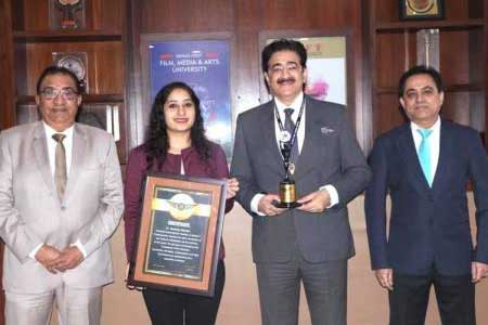 7th World Record of Sandeep Marwah Approved