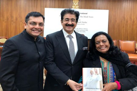 Sandeep Marwah Special Guest At Vice President House