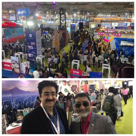 Sandeep Marwah Special Invitee at OTM Travel Show