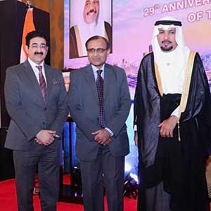 Sandeep Marwah Special Guest at National Day of Kuwait