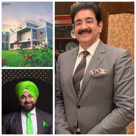 Sandeep Marwah First From Media Industry To The post of Chancellor