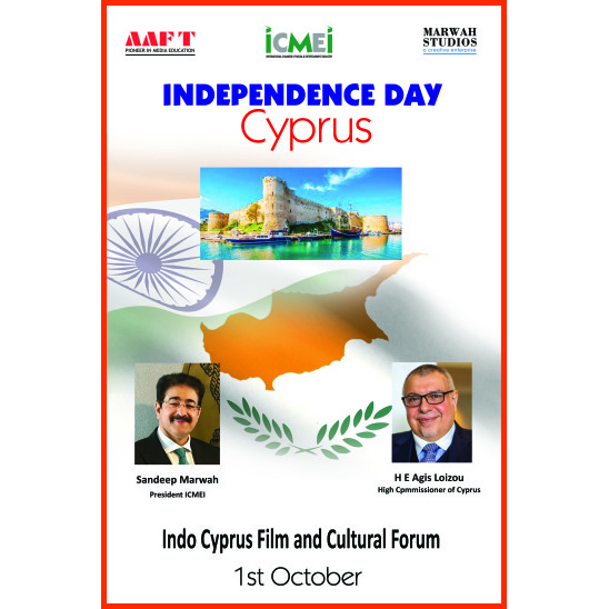 Indo Cyprus Cultural Forum Celebrated National Day of Cyprus