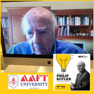 The Father of Marketing Philip Kotler at Asian Education Group