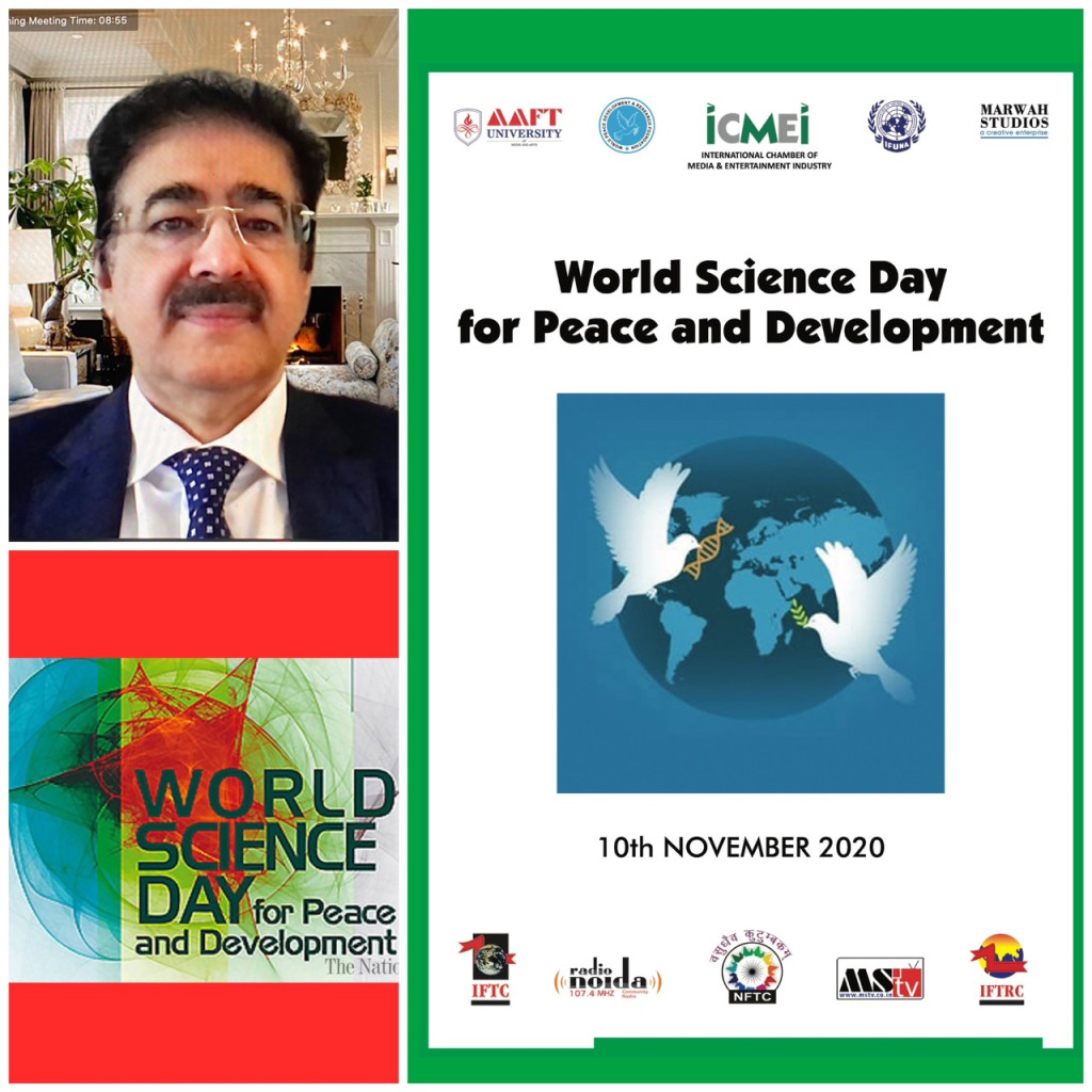 World Science Day for Peace and Development Celebrated at AAFT University