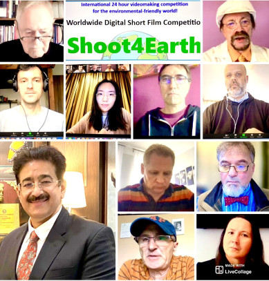 Sandeep Marwah On the Board of Soot4Earth Film Competition Hungary 2021