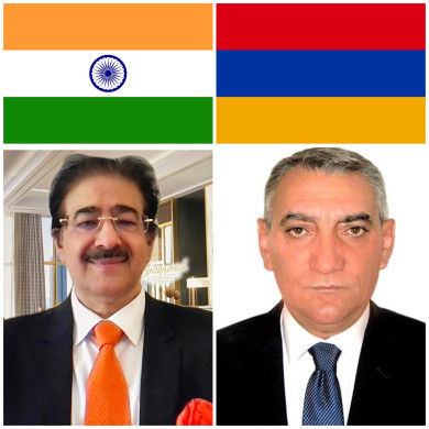 ICMEI Congratulated Embassy of Armenia on National Day