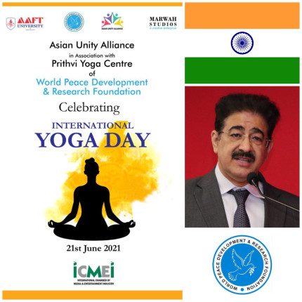 Asian Unity Alliance Congratulated Asian Countries on International Yoga Day