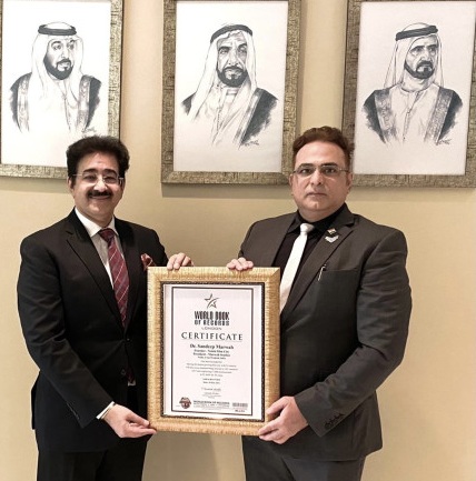 Sandeep Marwah In World Book of Records London