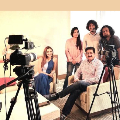 Sandeep Marwah Covered by Prominent TV Channel in Dubai