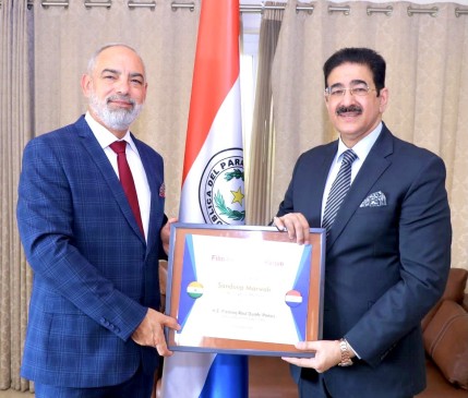 Sandeep Marwah Nominated Chair for Indo Paraguay Film and Cultural Forum