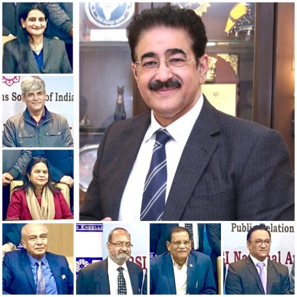 Sandeep Marwah on the Jury of National Awards of Public Relation Society of India