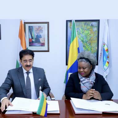 ICMEI AND EMBASSY OF GABON IN INDIA WILL WORK TOGETHER