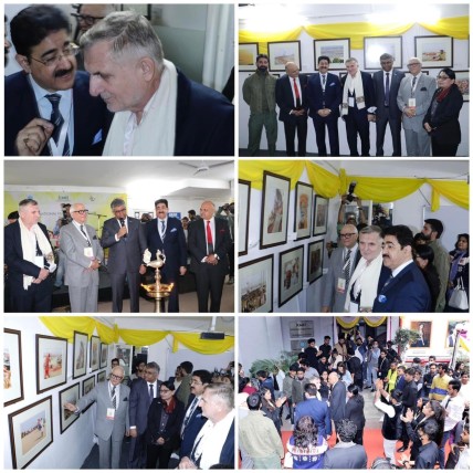 Exhibition of Photographs by Muhamed Cengic at 14th Global Film Festival Noida