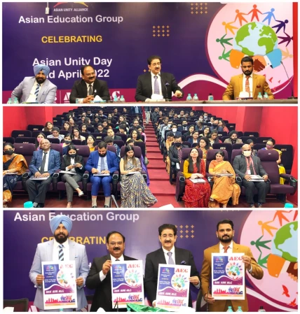 2nd April Asian Unity Day Celebrated at Asian Education Group