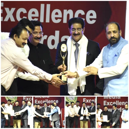 Sandeep Marwah Honored by Media Federation of India on Annual Day