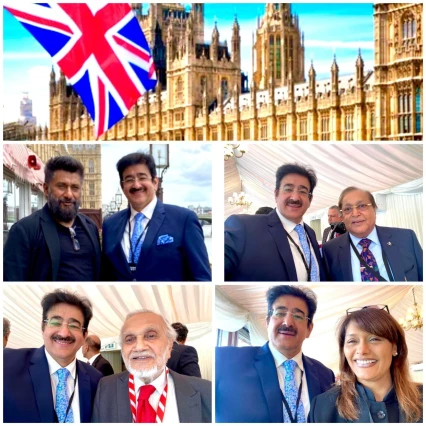 Sandeep Marwah Special Guest at British Parliament