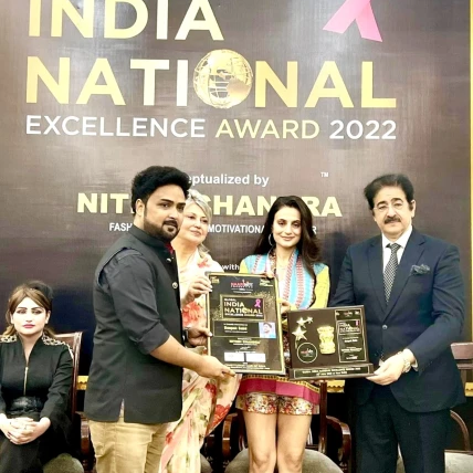 Sandeep Marwah Presented Global India National Excellence Awards