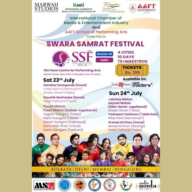 ICMEI Join Hands with Swara Samrat Festival 2022
